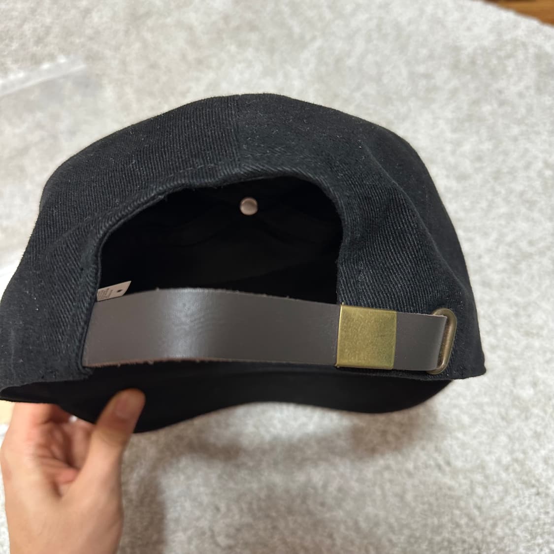 컬렉트피시스 3패널캡 블랙 상품이미지4