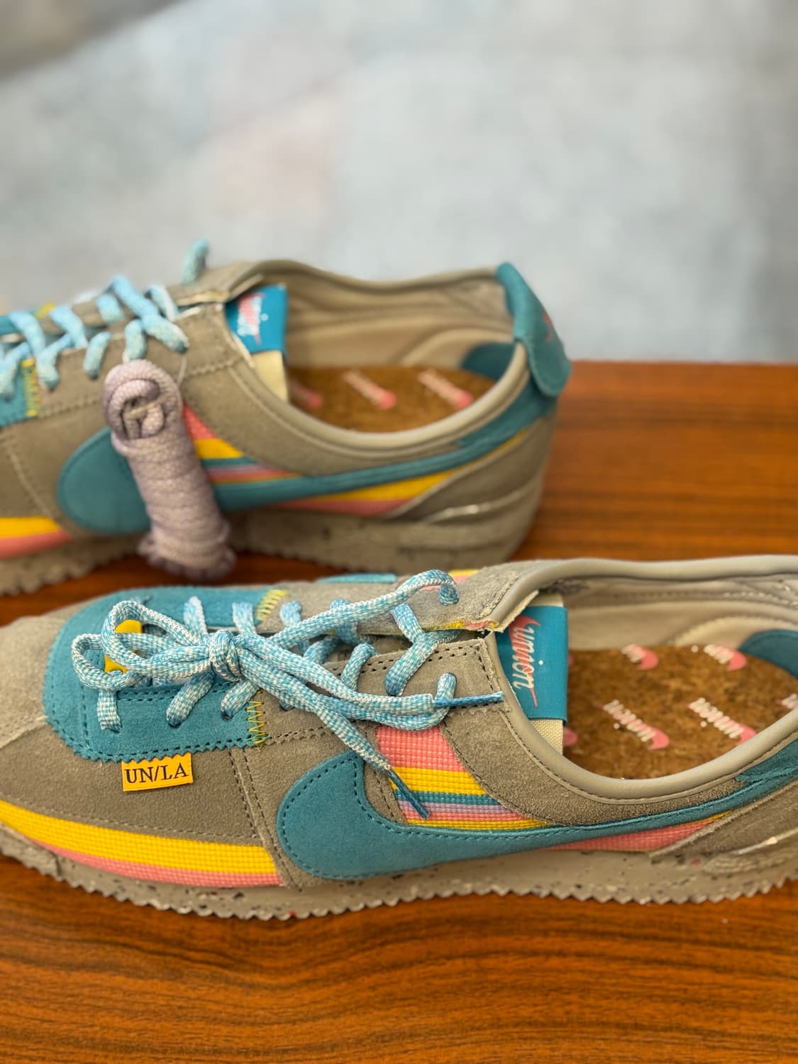 나이키 x 유니온 코르테즈 sp 라이트 모스크 상품이미지3