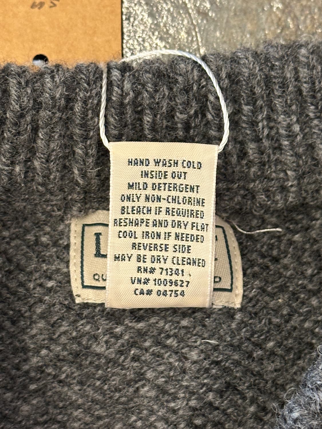 L.L.Bean 엘엘빈 램스울 니트 XL 상품이미지4