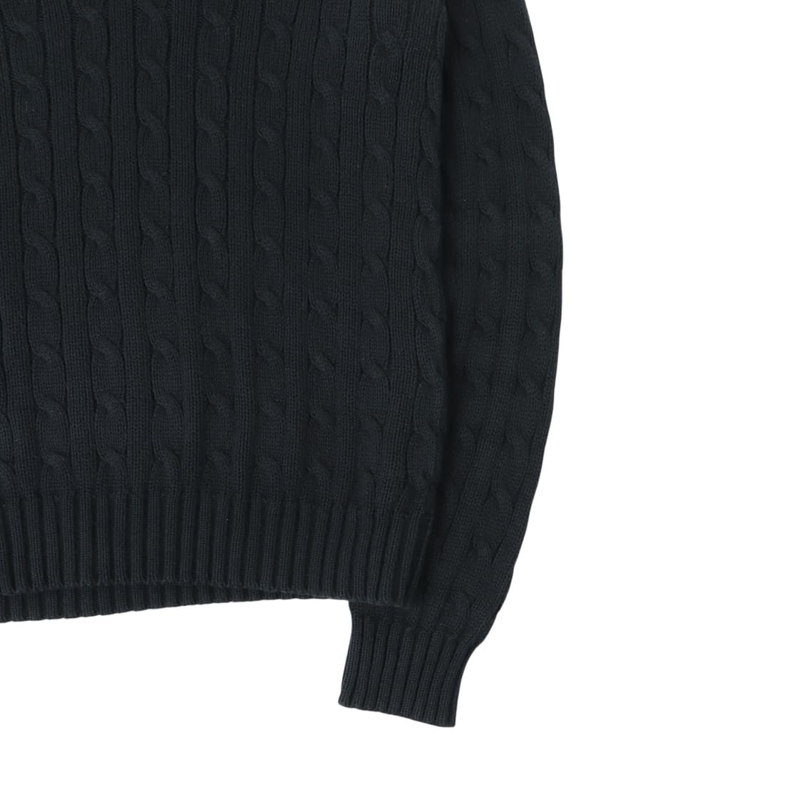 폴로 랄프로렌 다크네이비 케이블 브이넥 니트 스웨터 상품이미지6