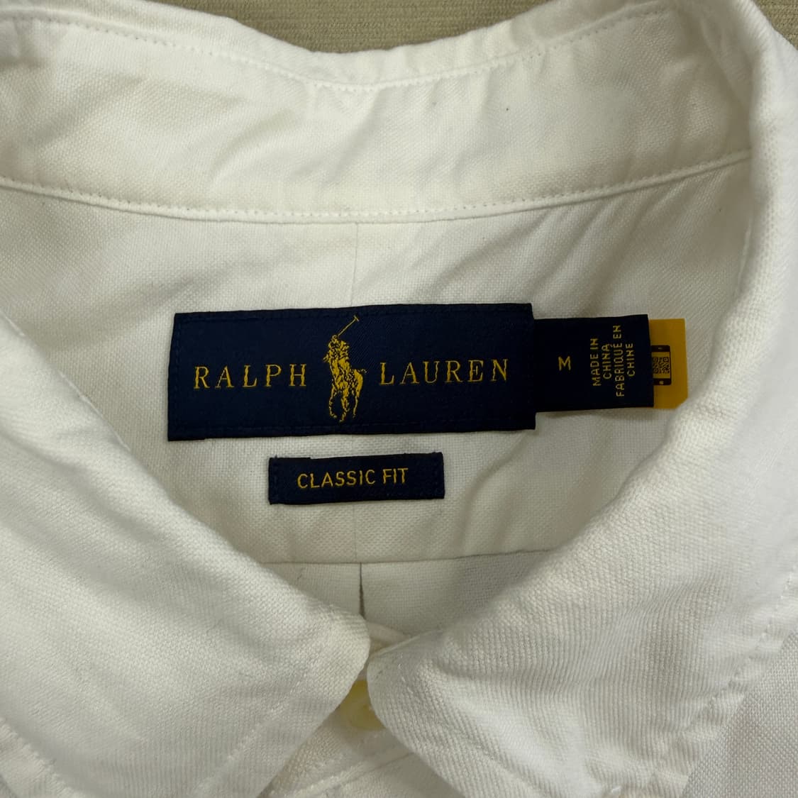 (M)폴로 랄프로렌 클래식 옥스포드 셔츠(화이트) 상품이미지2