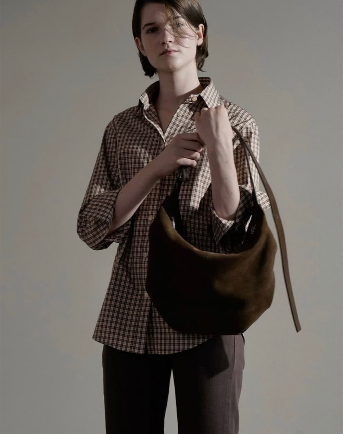 낫띵리튼 Shoulder leather bag (Caramel) 상품이미지2