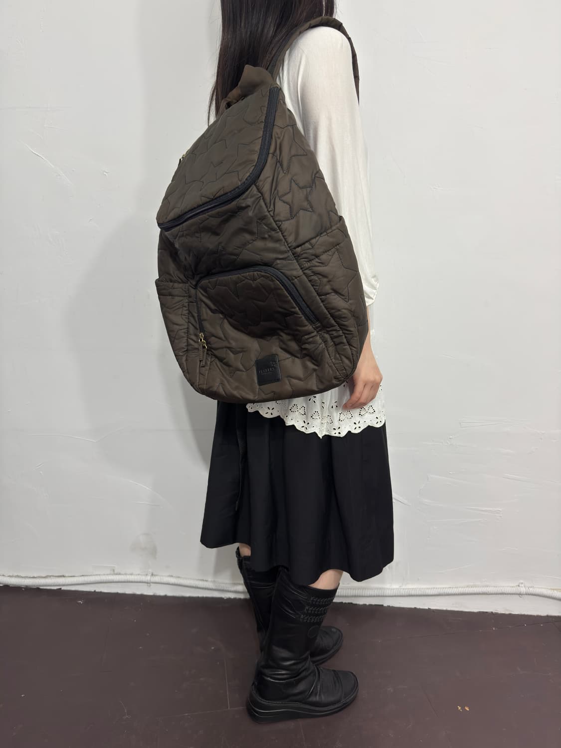 players brown star backpack 상품이미지2