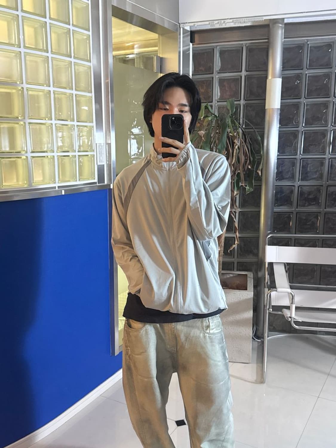 CUT LIGHT WEIGHT BLOUSON 라이트 자켓 상품이미지4