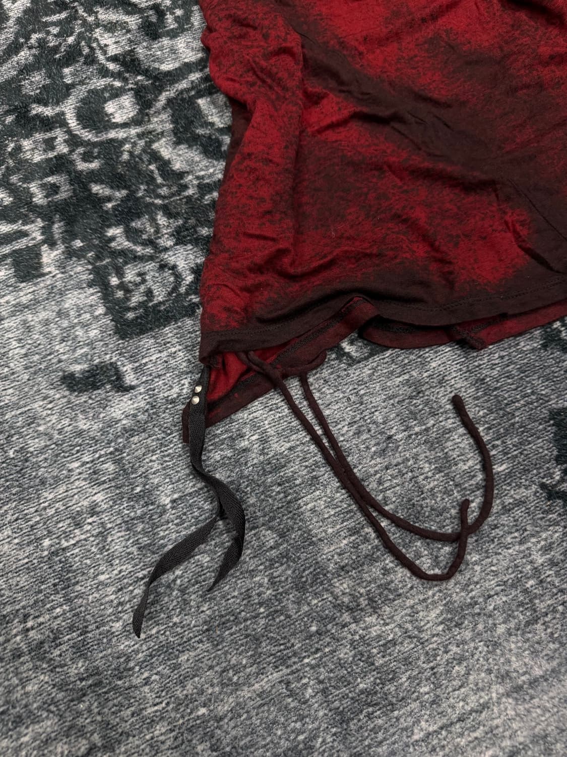 Kmrii shadow slash string t shirts 상품이미지5