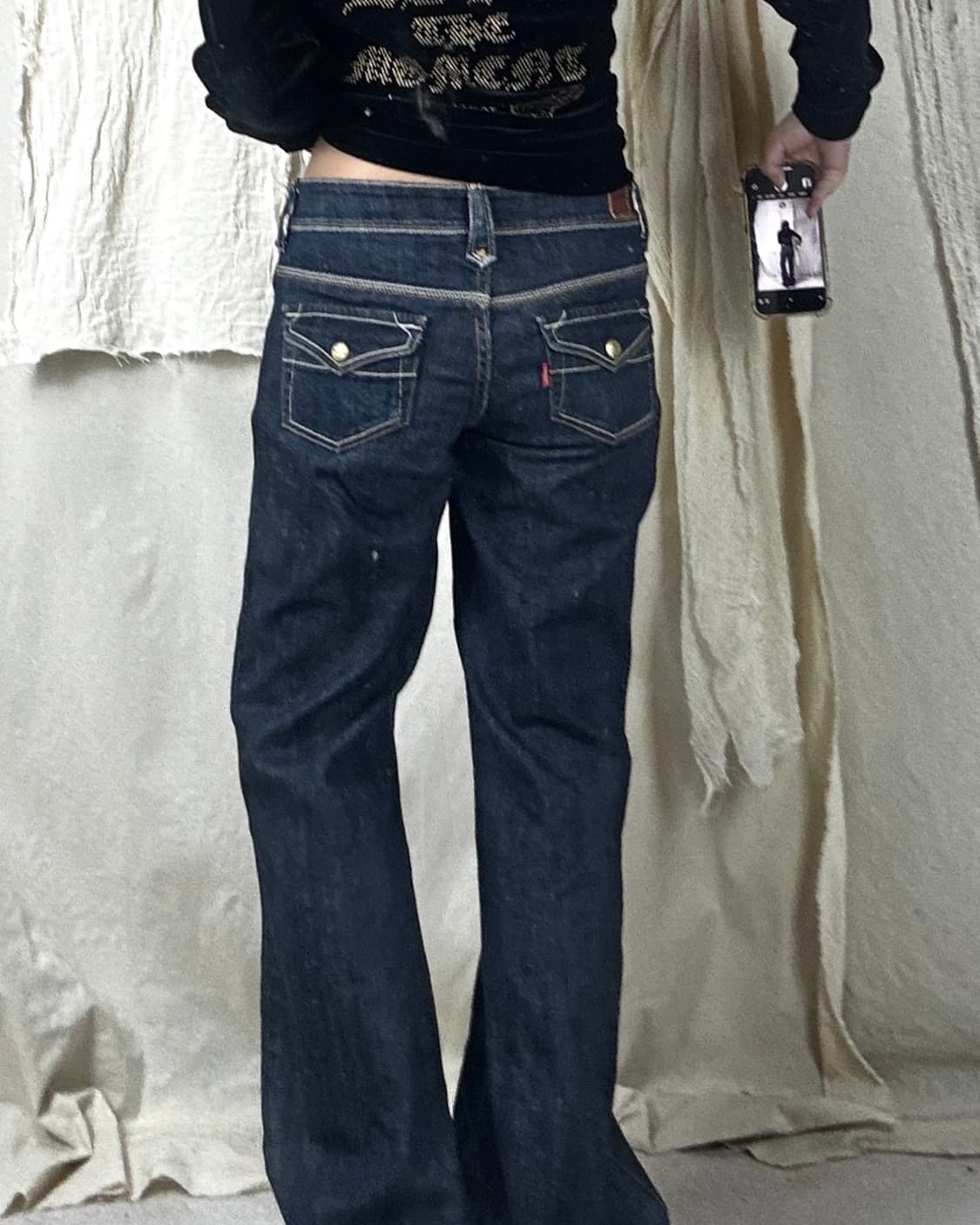 리바이스 포켓디테일 데님팬츠 상품이미지2