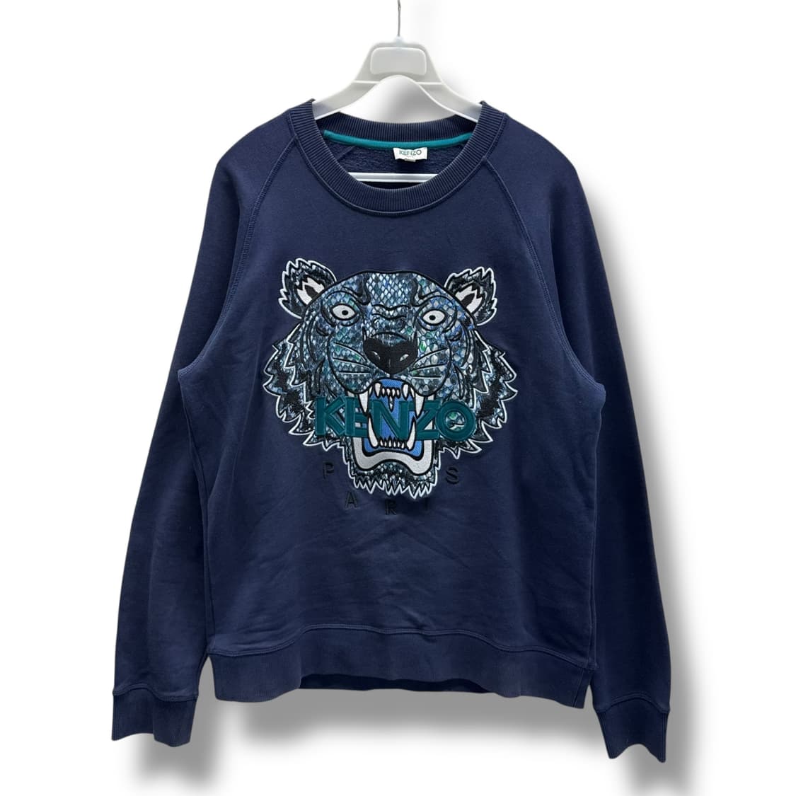 [S] 겐조  타이거 자수 네이비 맨투맨 상품이미지3