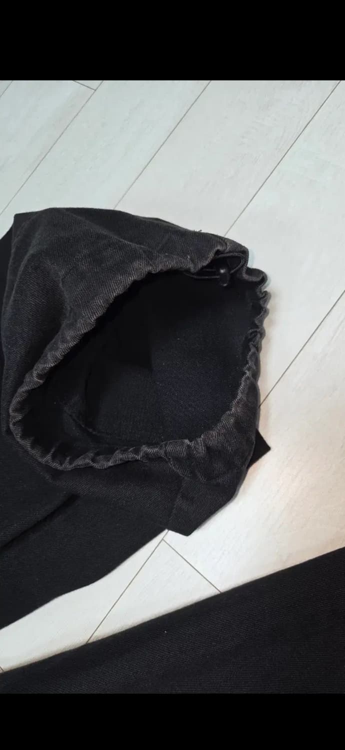 [1] 해칭룸 밀팬츠 워시드 블랙 상품이미지4