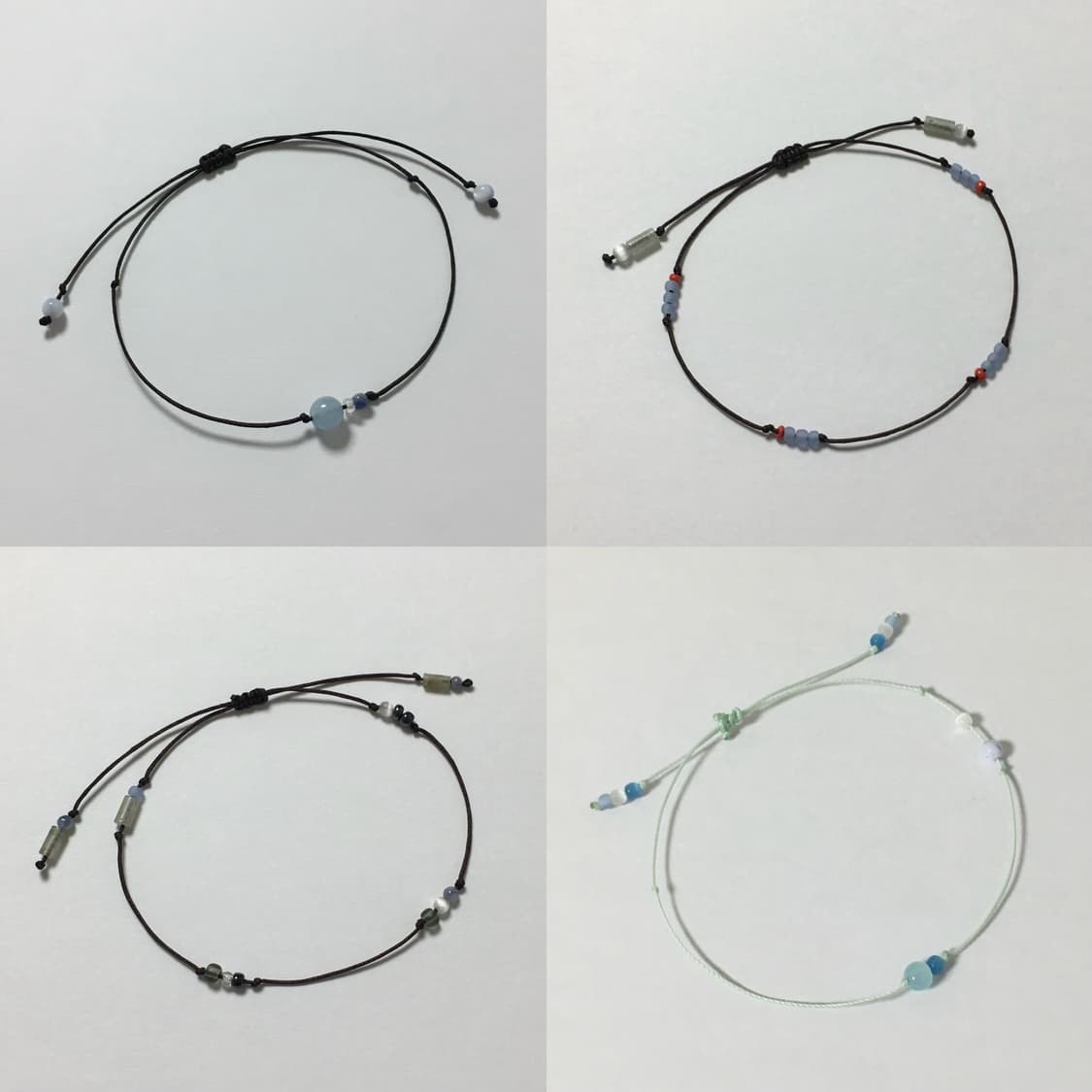 주문제작 원석 팔찌 (7종) 상품이미지1