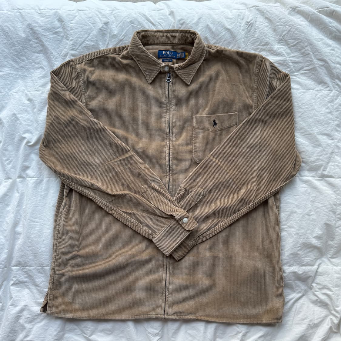 폴로랄프로렌 코듀로이 셔츠 자켓 베이지 상품이미지1