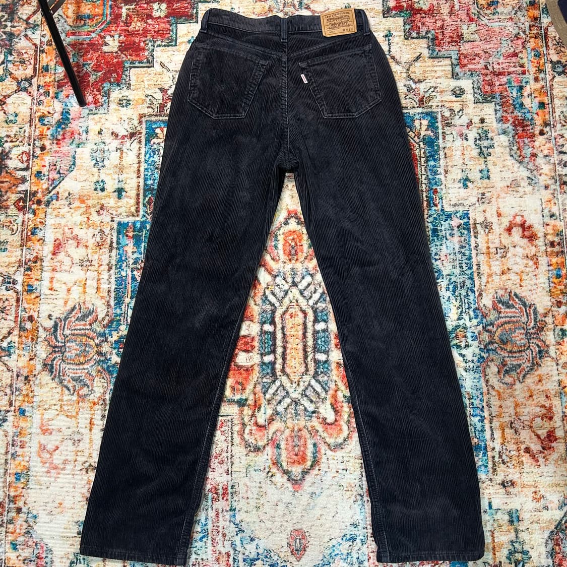 [28] 00s 리바이스 made in japan 코듀로이 팬츠 블랙  상품이미지2