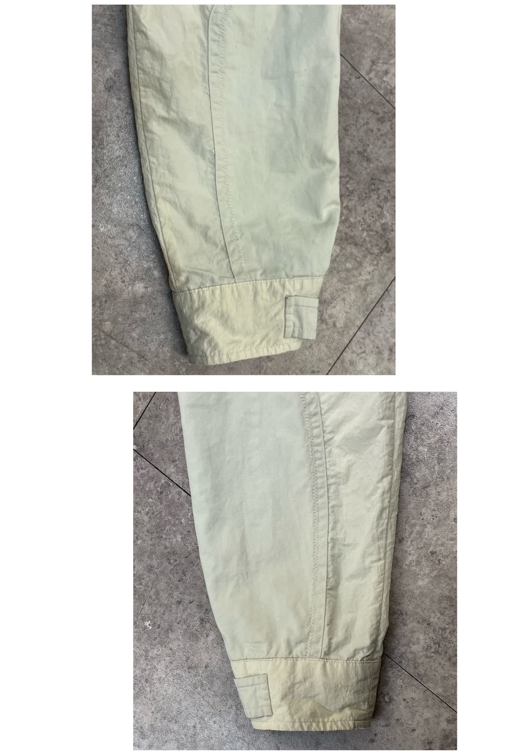 헨리코튼 자수 바람막이 자켓 아이보리 105 #csz2877 상품이미지10