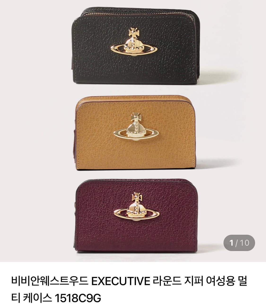 비비안웨스트우드 지갑 멀티케이스 버건디 상품이미지1