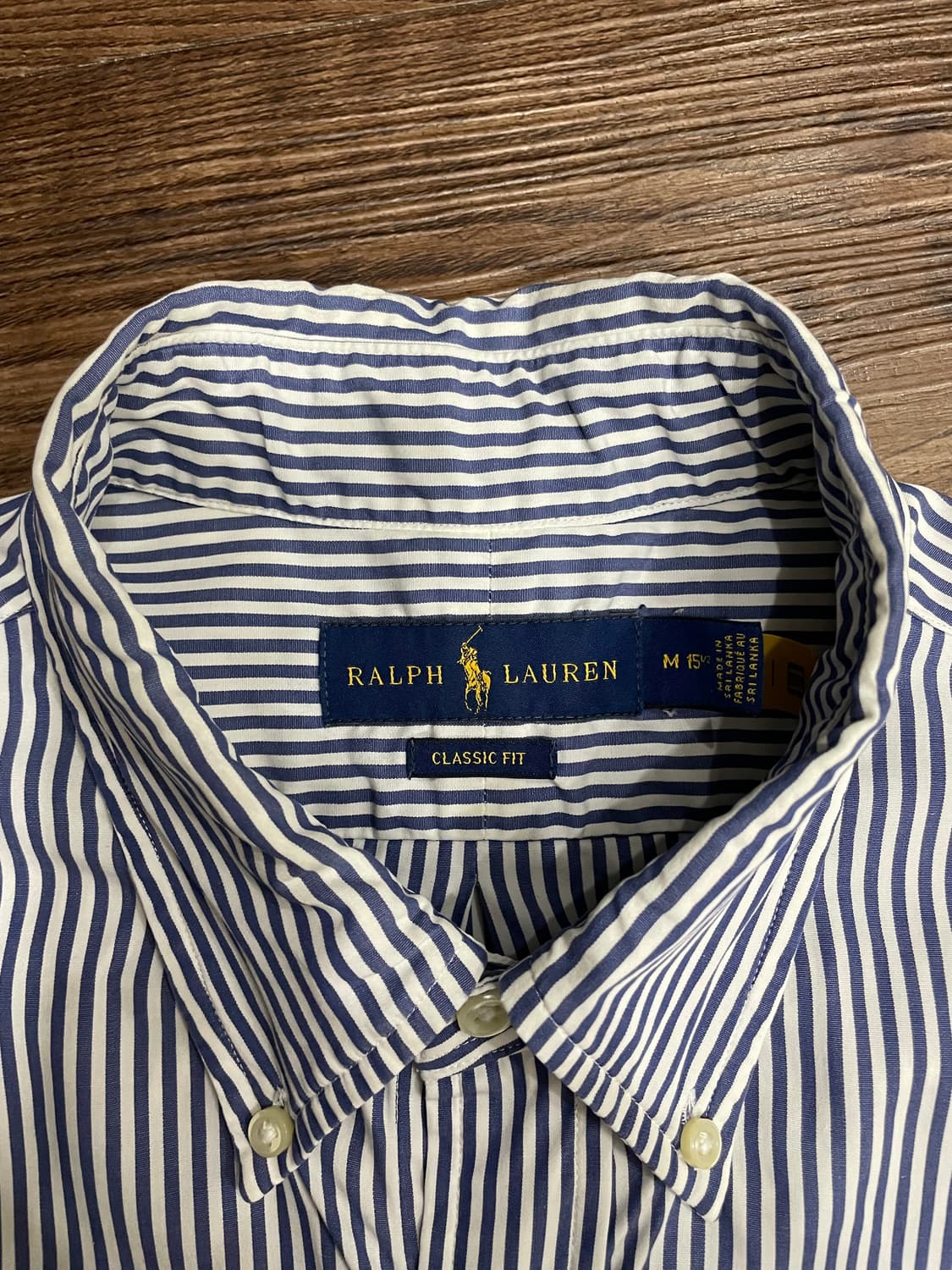 폴로 클래식핏 스트라이프 스트레치 포플린 셔츠 상품이미지7