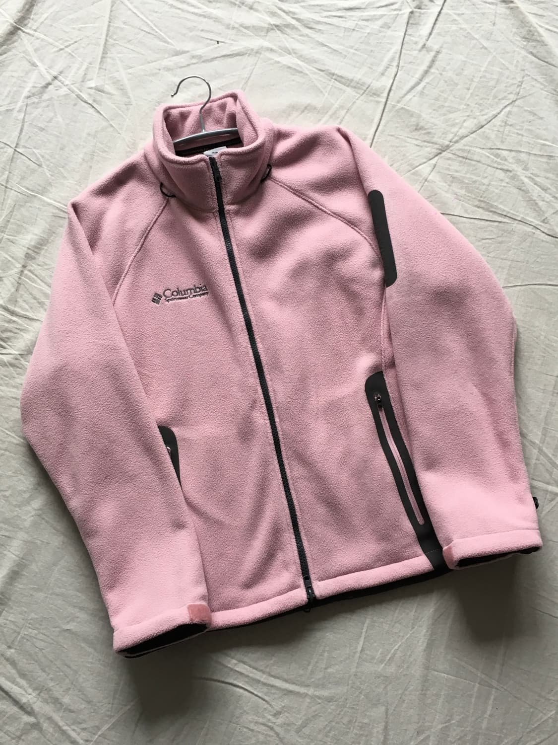 콜롬비아 자수로고 플리스 자켓 상품이미지3