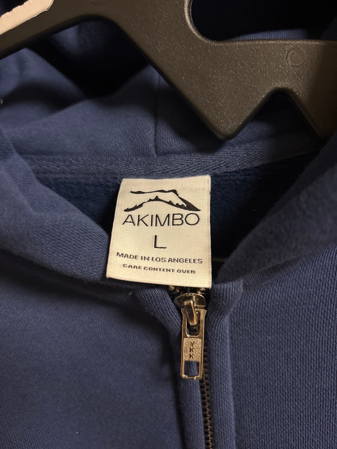 Akimbo 아킴보 티렐윈스틴 블루 후드집업 상품이미지3