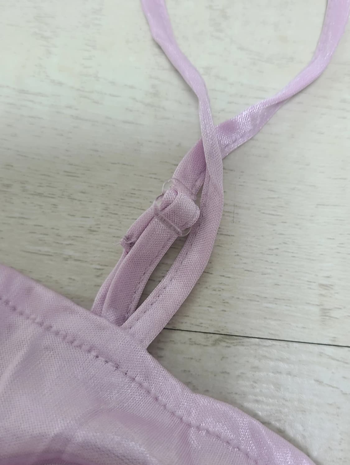 핑크보라 새틴 나시 상품이미지3