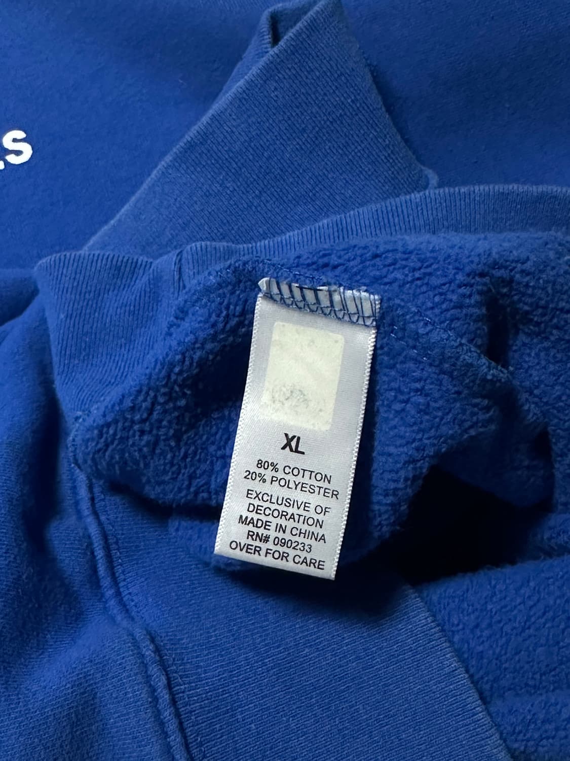 피어오브갓 에센셜 X TMC CRENSHAW 블루 맨투맨 상품이미지7