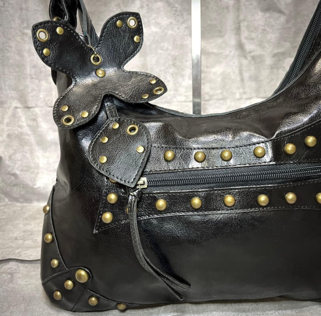 Japanes vintage stud bag 스터드 숄더백 상품이미지4