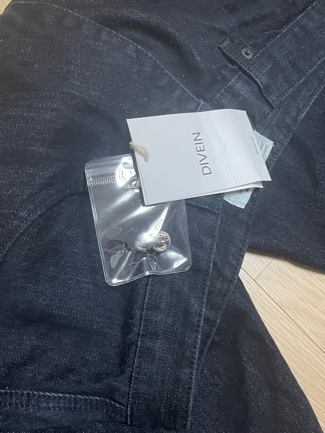 다이브인x포그서비스 와이드커브드 데님팬츠 [1SIZE] 상품이미지3