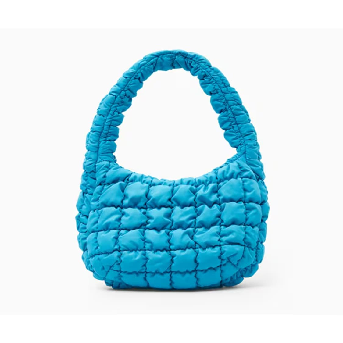 코스 퀼티드 미니 구름백 브라이트 터콰이즈 상품이미지2