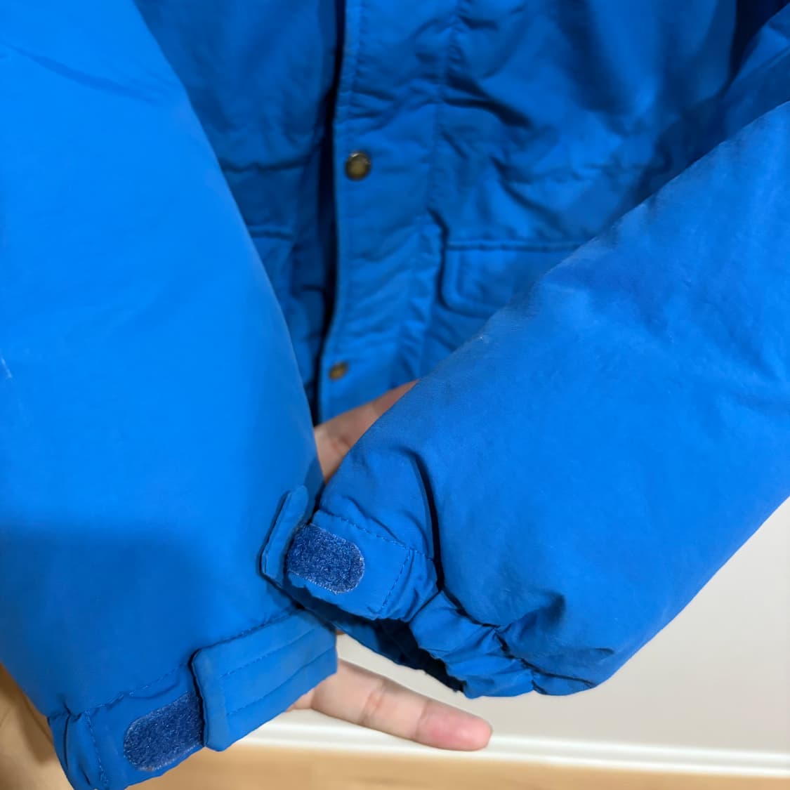 노스페이스 블루/네이비 패딩 자켓 140 상품이미지4