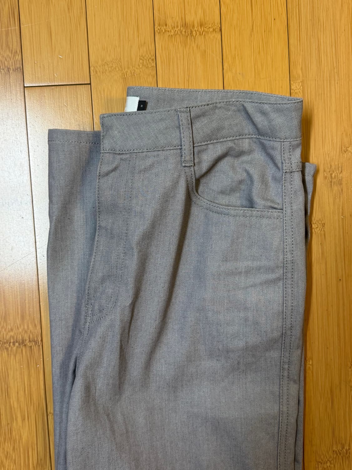 [M] 아모멘토 인디고 데님 라이트 그레이 상품이미지3