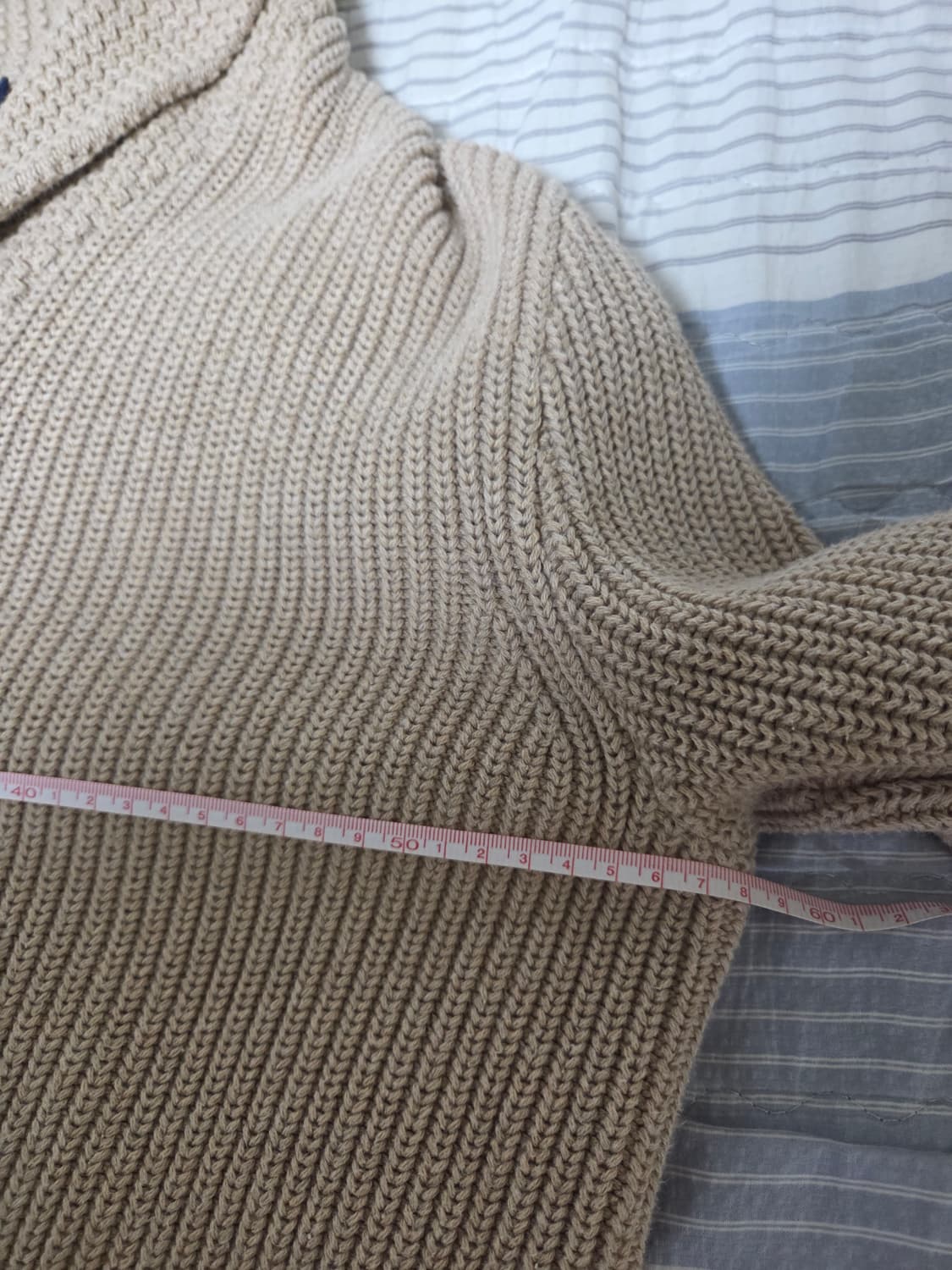 폴로랄프로렌 베이지 니트가디건 상품이미지6