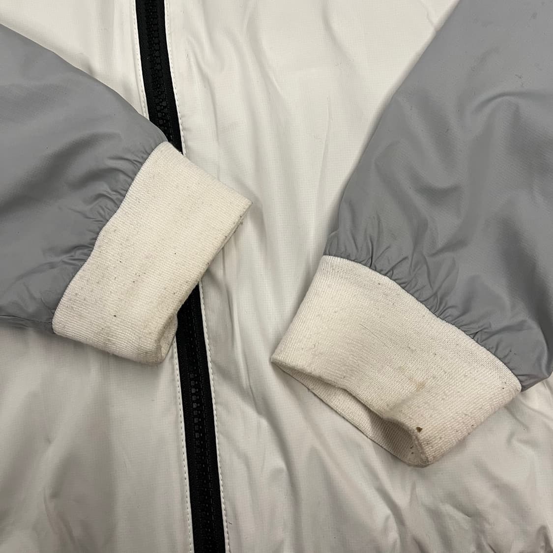 [정품/M] 나이키 바람막이 자켓 블랙 화이트 회색 b10 상품이미지8