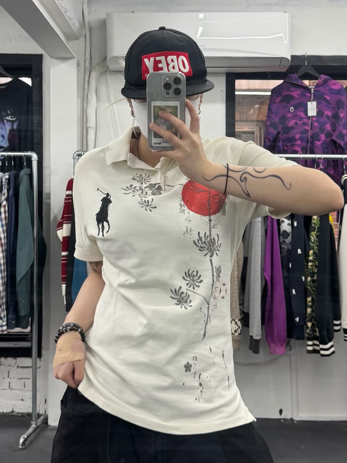 폴로 랄프로렌 사쿠라 빅포니 PK 티셔츠 상품이미지3