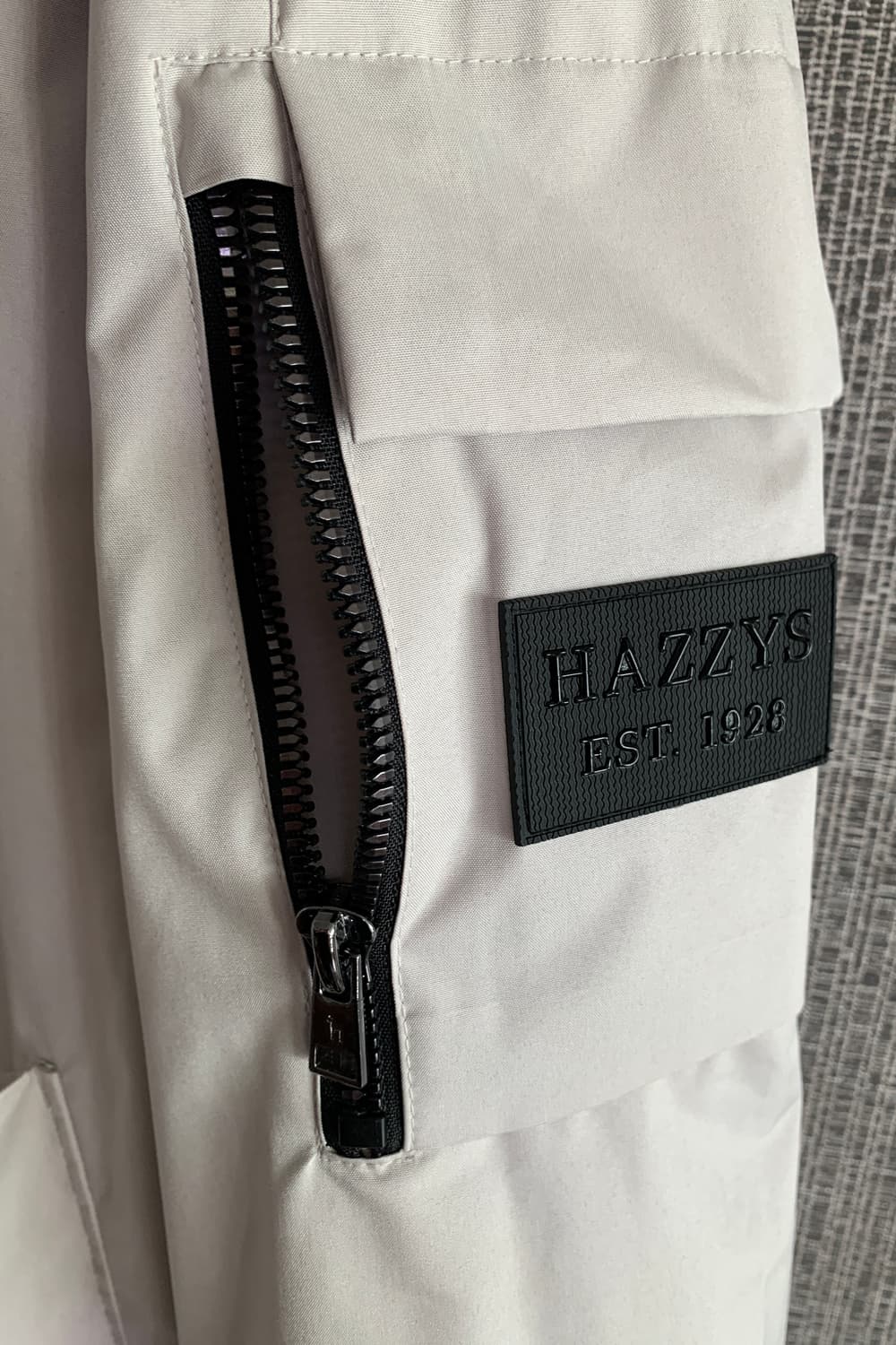 [새상품] 헤지스 HAZZYS 캐주얼 아이보리 바람막이 점퍼 방풍 집업 상품이미지3