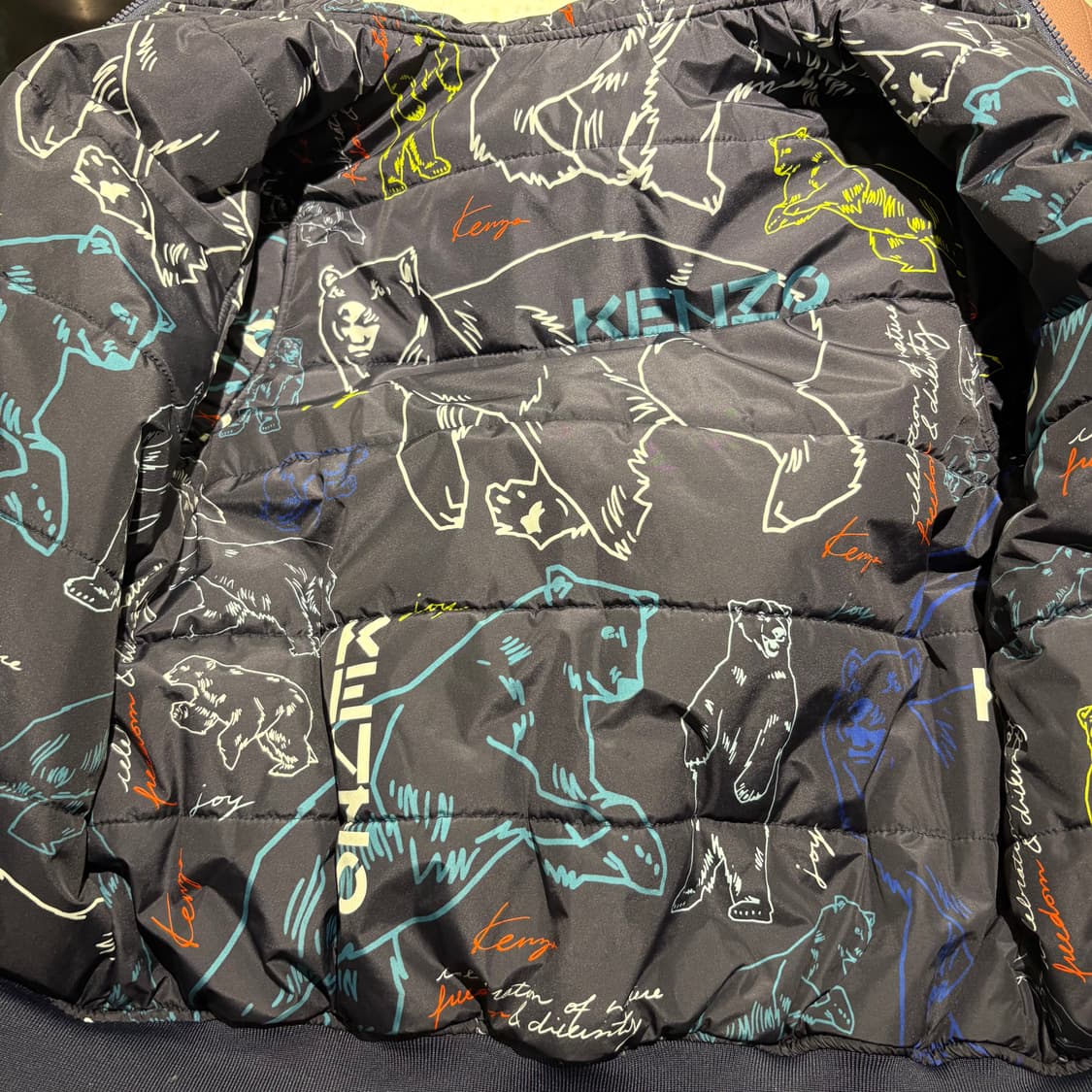 KENZO 겐조 키즈 양면 패딩 자켓 10A/140 상품이미지6