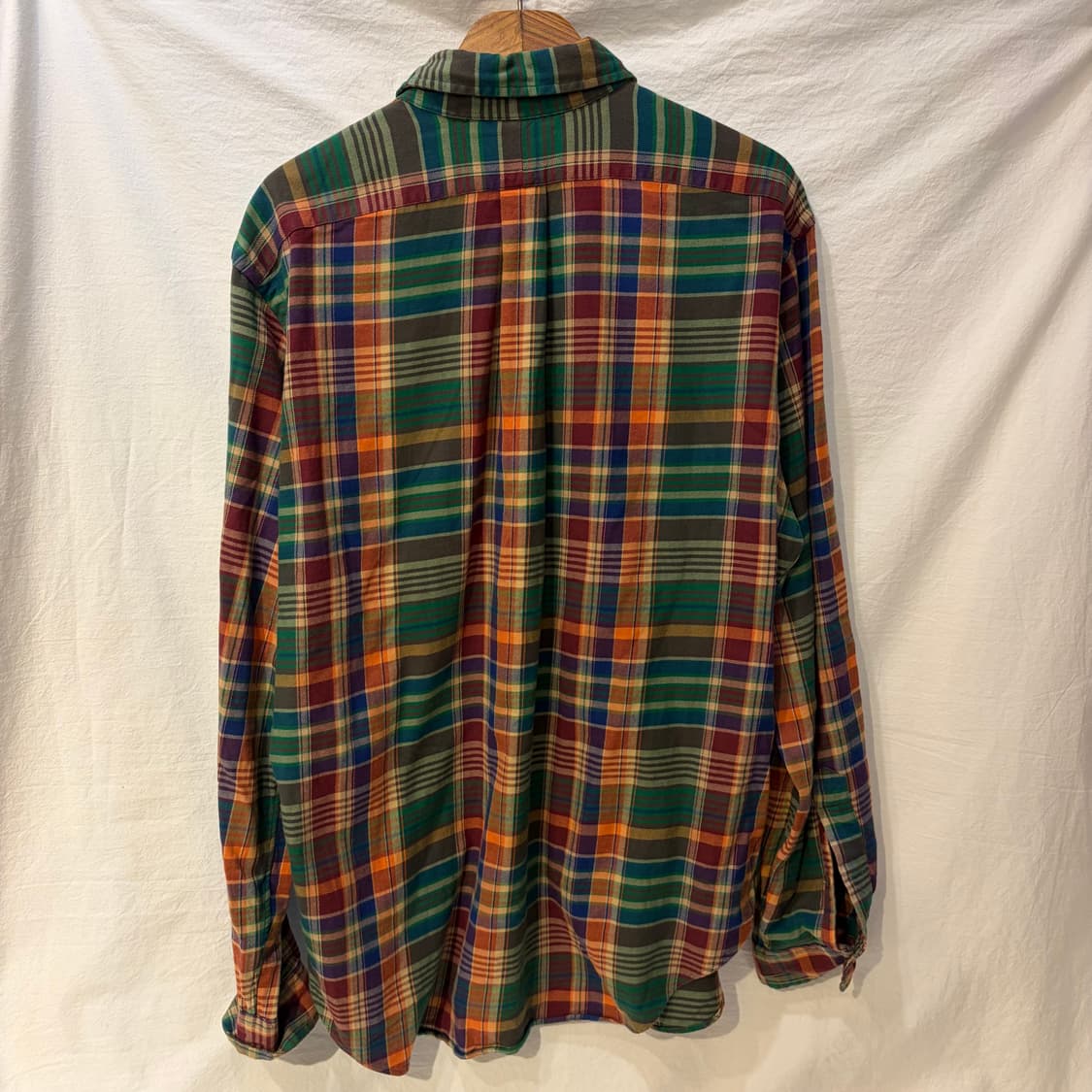 폴로 랄프로렌 타탄 체크 셔츠 남방 상품이미지5