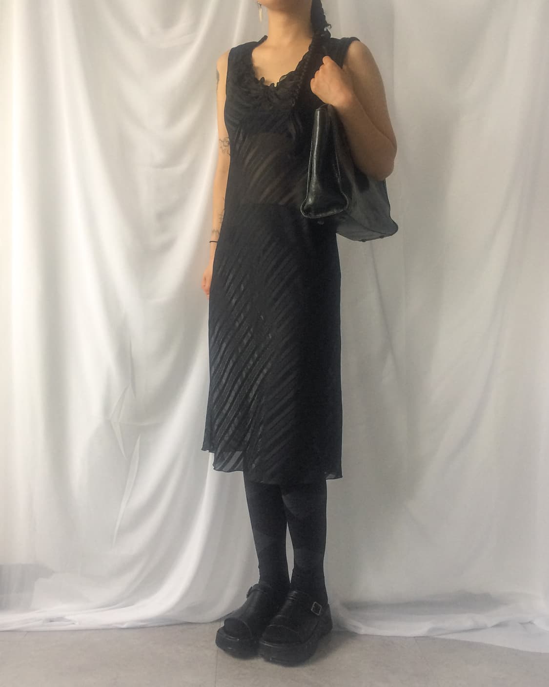 argyle pattern stocking 상품이미지3