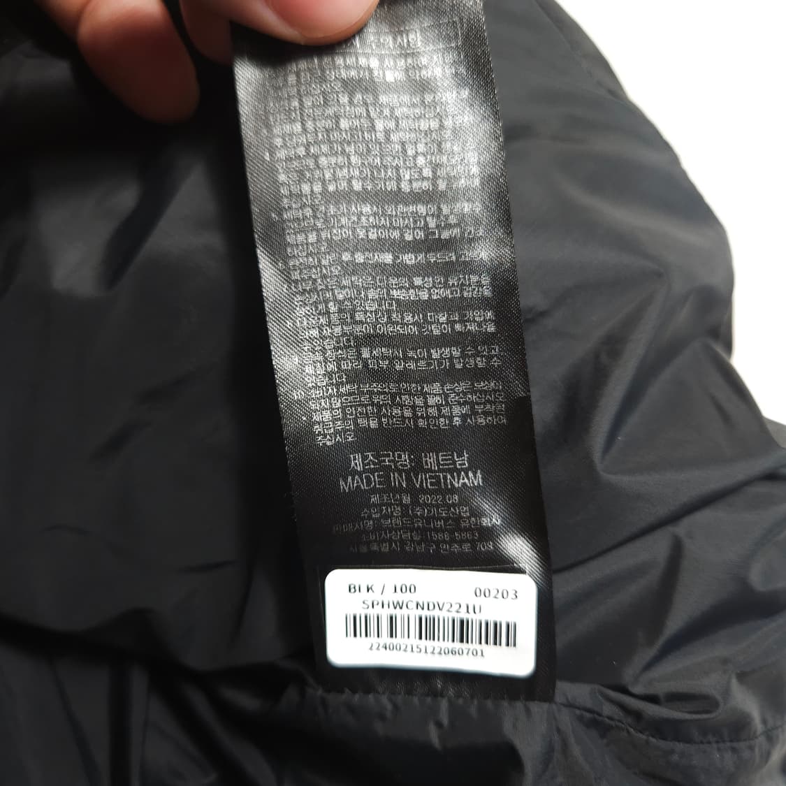 스파이더 오리털 패딩 조끼 상품이미지8