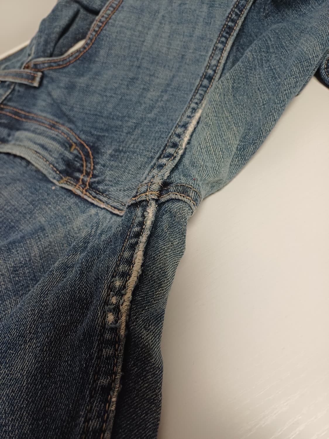 [W32] 리바이스 527 슬림 부츠컷-레어 더블 스티치 아카이브 상품이미지9