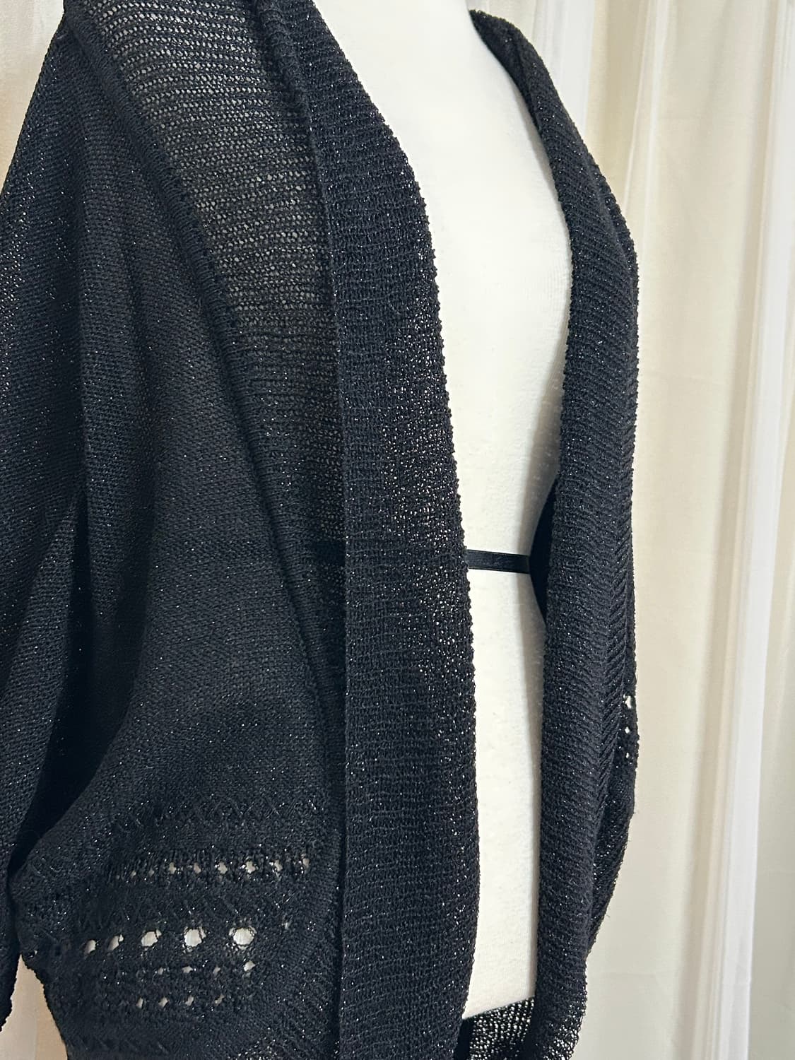 Theoria 펀칭 글리터 가디건 상품이미지2