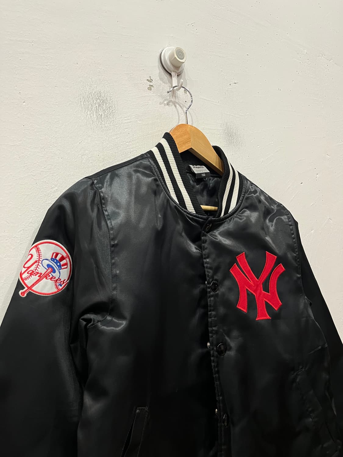 마제스틱 양키즈 스타디움 베이스볼 자켓 우먼즈  상품이미지2