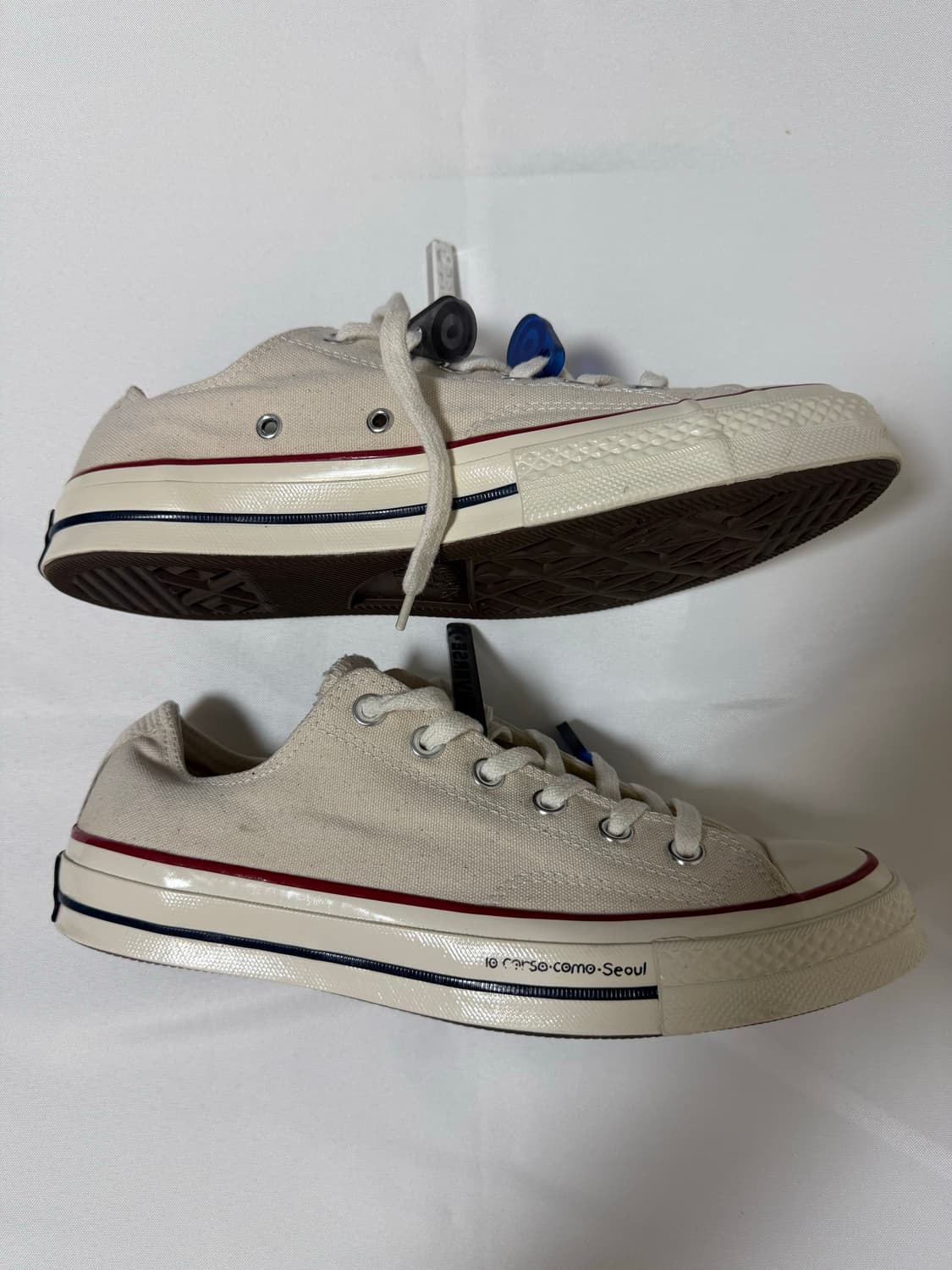 [한정판] 컨버스 X 10 꼬르소꼬모 척 70로우 71/2 상품이미지3