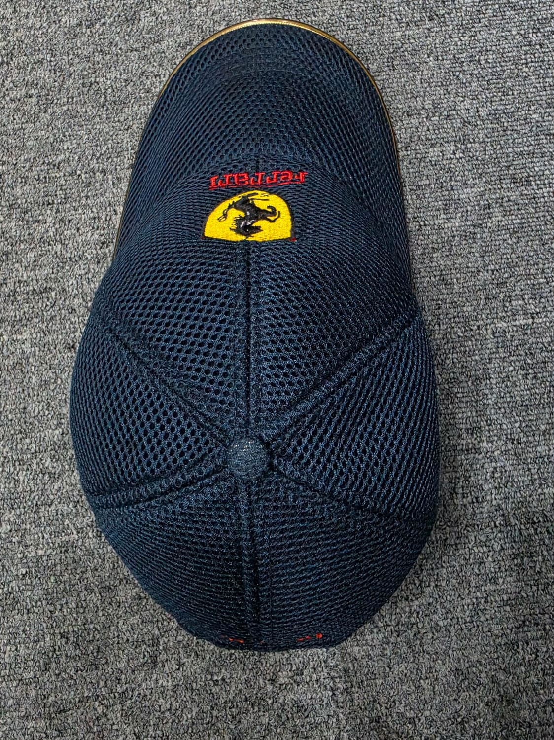 Ferrari 페라리 스쿠데리아 레이싱 메쉬 볼캡 모자 네이비 상품이미지5