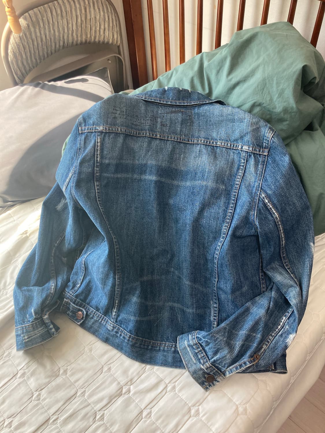 Ezra Fitch 데님 자켓 상품이미지4