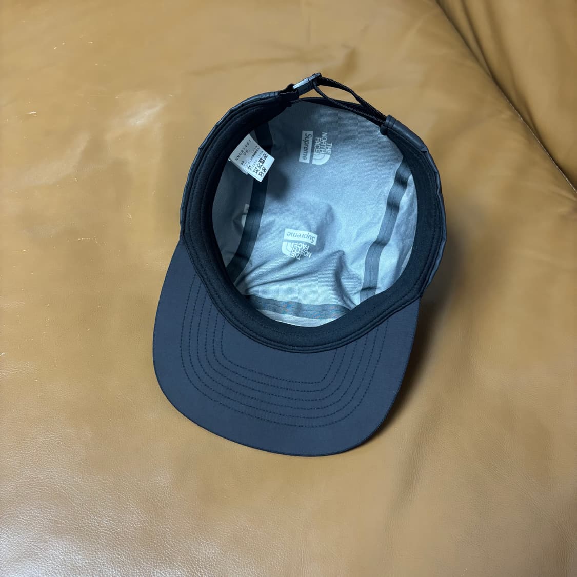 슈프림 노스페이스 캠프캡 모자 서밋 블랙 상품이미지7