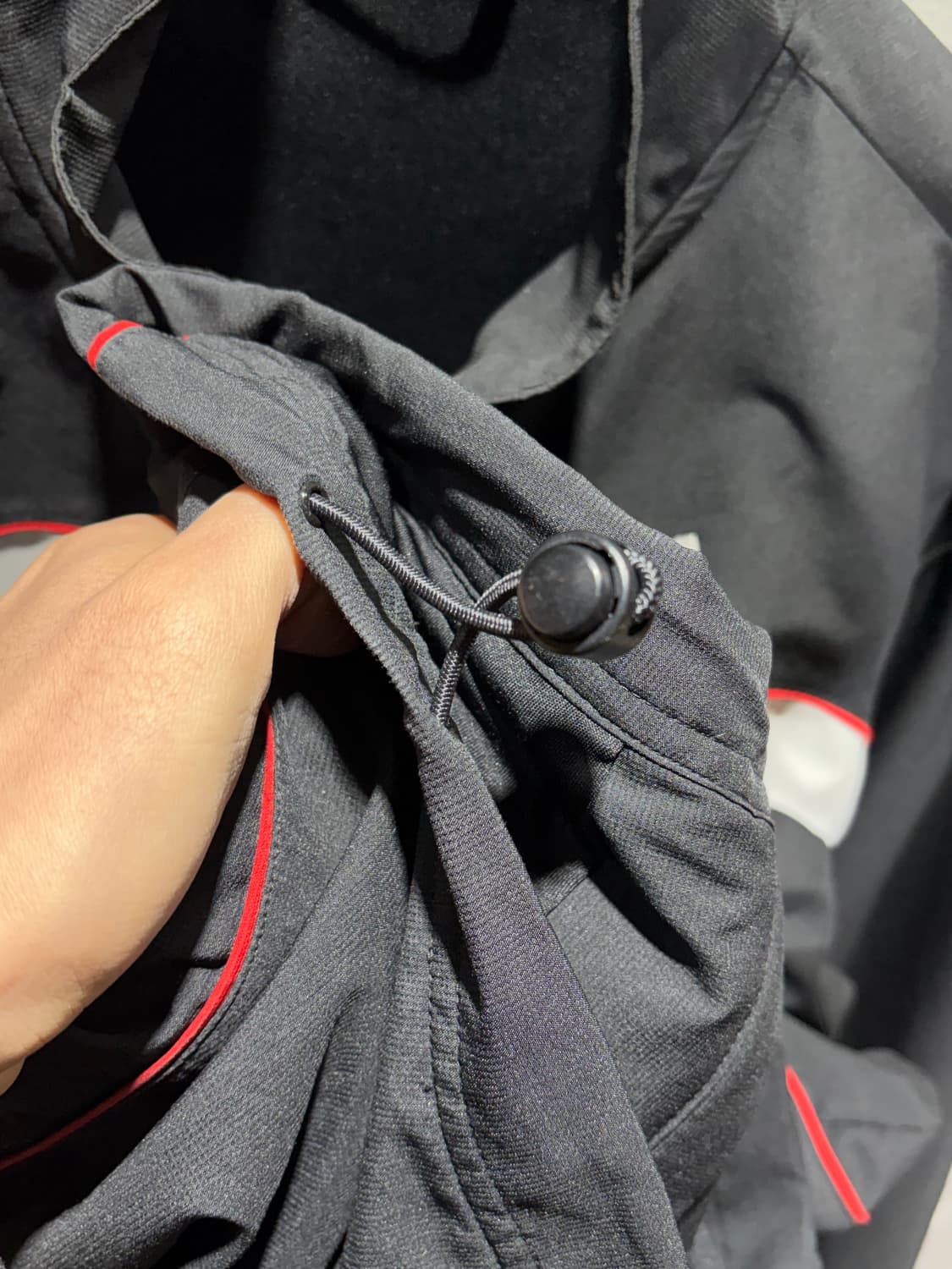 L 아디다스 삼선로고 센터라인 나일론 자켓 상품이미지5