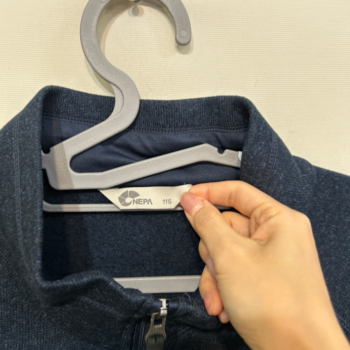 네파 남성 기모 집업 115 상품이미지2