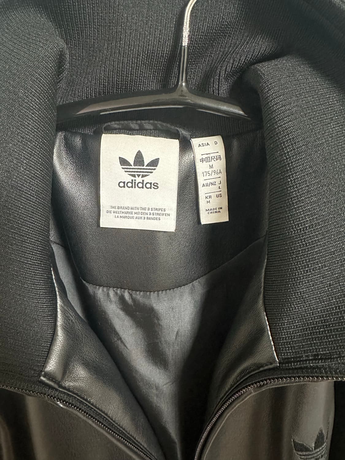 아디다스 포우 레더 트랙탑 M 상품이미지3