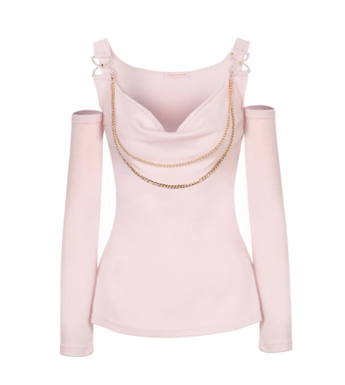 베이비메탈클럽 샤이니 돌 탑 핑크 상품이미지2