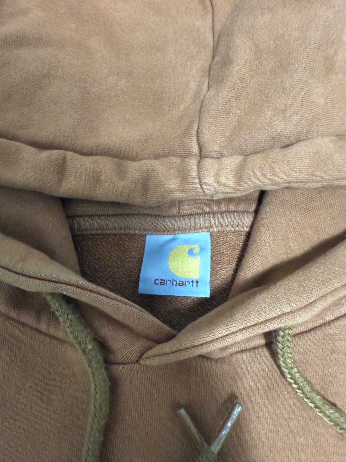 칼하트 브라운 후드티 상품이미지3