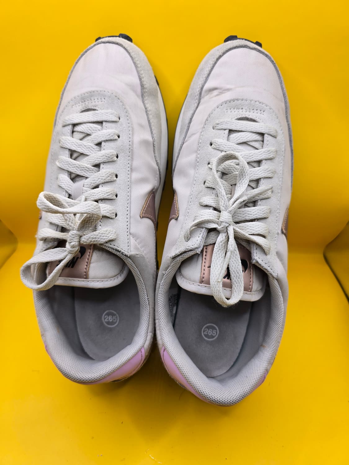 나이키 데이브레이크 베이지핑크  로즈골드 스우시 운동화265 상품이미지4