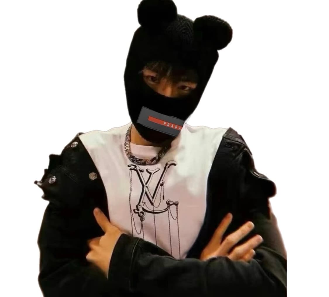 (레어) Josewong 19ss 프라다 로고 커스텀 비니 상품이미지1