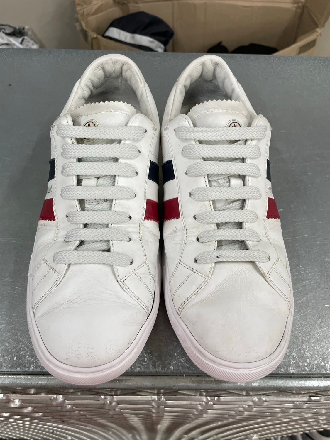 몽클레어 뉴 모나코 삼선 스니커즈 41 상품이미지5